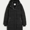 Mit Kunstfell gefütterter Puffer-Parka Mit Kunstfell gefütterter Puffer-Parka