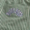 Mittellange Seersucker-Volley-Badeshorts
