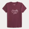 Naughty But Nice Grafik-Baby-T-Shirt