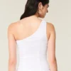 One-Shoulder-Top aus Leinenmischung One-Shoulder-Top aus Leinenmischung