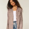 Oversized-Flanellhemd