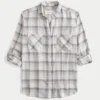 Oversized-Flanellhemd
