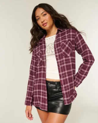 Oversized-Flanellhemd