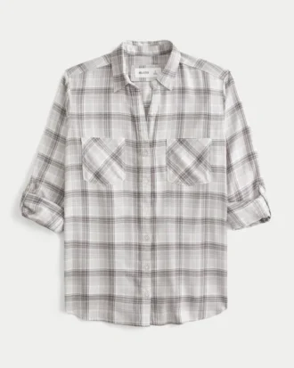 Oversized-Flanellhemd