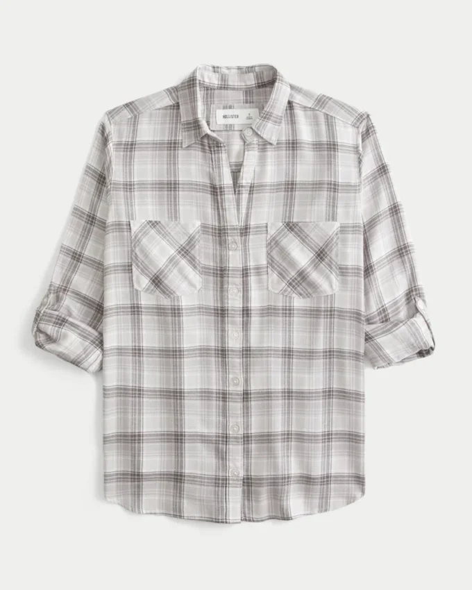 Oversized-Flanellhemd