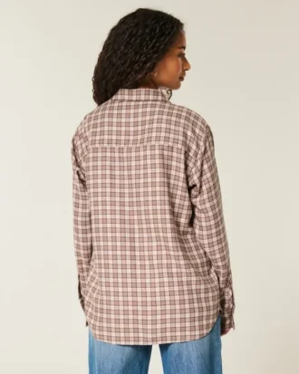 Oversized-Flanellhemd