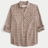 Oversized-Flanellhemd