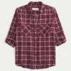 Oversized-Flanellhemd