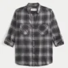 Oversized-Flanellhemd