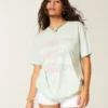 Oversized-T-Shirt mit Fischmotiv Oversized-T-Shirt mit Fischmotiv