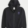 Paris Saint-Germain F.C. Grafik-Kapuzenjacke mit Reißverschluss