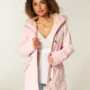 Parka mit Kunstfellfutter