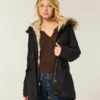 Parka mit Kunstfellfutter