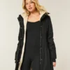 Parka mit Kunstfellfutter Parka mit Kunstfellfutter