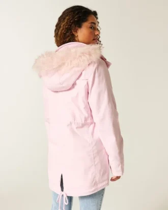 Parka mit Kunstfellfutter