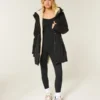 Parka mit Kunstfellfutter Parka mit Kunstfellfutter