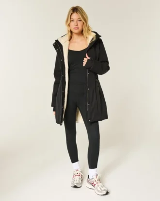 Parka mit Kunstfellfutter