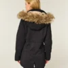 Parka mit Kunstfellfutter