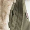 Parka mit Kunstfellfutter