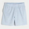 Popeline-Schlafshorts Popeline-Schlafshorts