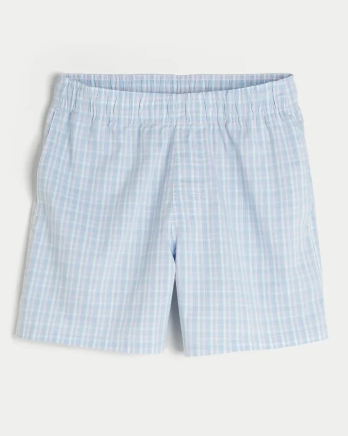 Popeline-Schlafshorts Popeline-Schlafshorts