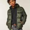 Pufferjacke mit Kapuze Pufferjacke mit Kapuze
