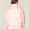 Pufferjacke mit Reißverschlussmuster Pufferjacke mit Reißverschlussmuster