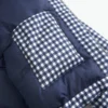 Pufferjacke mit Reißverschlussmuster Pufferjacke mit Reißverschlussmuster