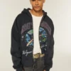 Rectangle Fit Someday Tomorrow Grafik-Zip-Hoodie Rectangle Fit Someday Tomorrow Grafik-Zip-Hoodie