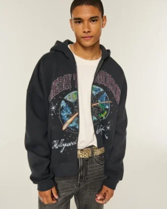 rectangle fit someday tomorrow grafik zip hoodie 1 330x413 - Rectangle Fit Someday Tomorrow Grafik-Zip-Hoodie