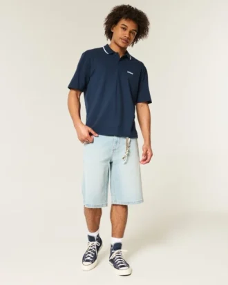 Relaxed Logo Polo