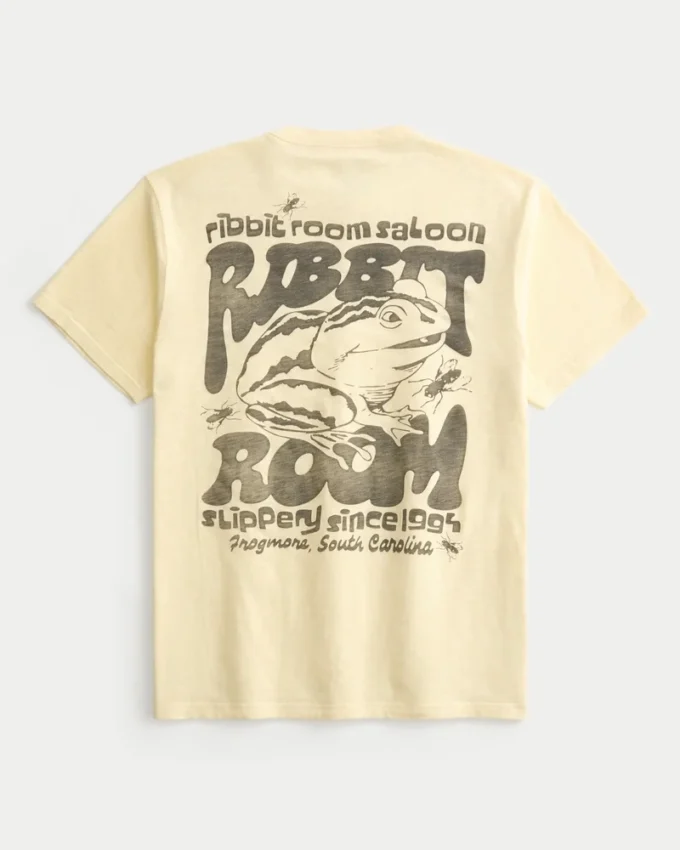 Relaxed Ribbit Room Saloon Graphic Tee Relaxed Ribbit Room Saloon Graphic Tee