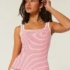 Rippstrick-Tanktop mit Rundhalsausschnitt Rippstrick-Tanktop mit Rundhalsausschnitt