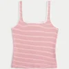 Rippstrick-Tanktop mit Rundhalsausschnitt Rippstrick-Tanktop mit Rundhalsausschnitt