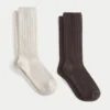 Rippstrümpfe 2er-Pack