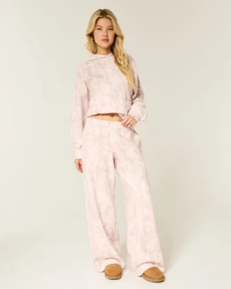 Rosa Camo Baggy Sweatpants