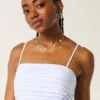 Rüschen-Bubble-Skort-Kleid