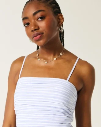 Rüschen-Bubble-Skort-Kleid