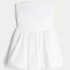Rüschen-Bubble-Skort-Kleid