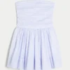 Rüschen-Bubble-Skort-Kleid