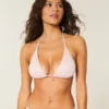 Schimmerndes Multi-Way-Triangel-Bikini-Oberteil Schimmerndes Multi-Way-Triangel-Bikini-Oberteil