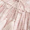 Schimmerndes Smok-Minikleid