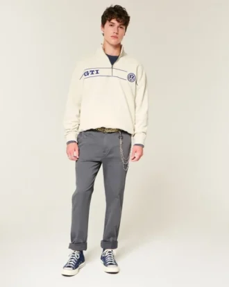 Schmal geschnittene Chino-Hose