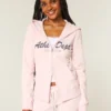 Schmal geschnittener Hoodie mit Grafikprint der Sportabteilung und Reißverschluss Schmal geschnittener Hoodie mit Grafikprint der Sportabteilung und Reißverschluss