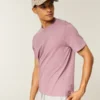 Schmal geschnittenes Crop-T-Shirt Schmal geschnittenes Crop-T-Shirt