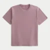 Schmal geschnittenes Crop-T-Shirt Schmal geschnittenes Crop-T-Shirt