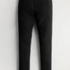 Schwarze, farbechte Athletic Skinny Jeans Schwarze, farbechte Athletic Skinny Jeans