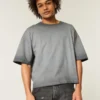 Schweres Crew-T-Shirt Schweres Crew-T-Shirt