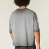 Schweres Crew-T-Shirt Schweres Crew-T-Shirt