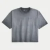 Schweres Crew-T-Shirt Schweres Crew-T-Shirt